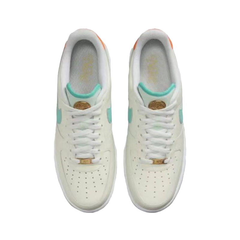 耐克男鞋Nike Air Force 1 AF1米白绿空军一号低帮板鞋HM3728-131