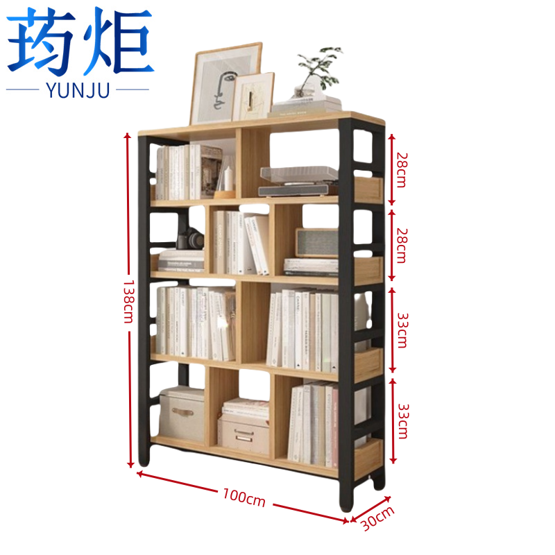 荺炬书柜5层个