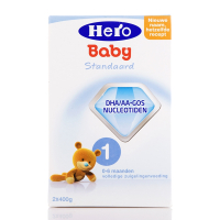 美素(MAYSU)Hero baby荷兰美素 婴幼儿奶粉 1段（0-3月;3-6适用）月800g【香港直邮】