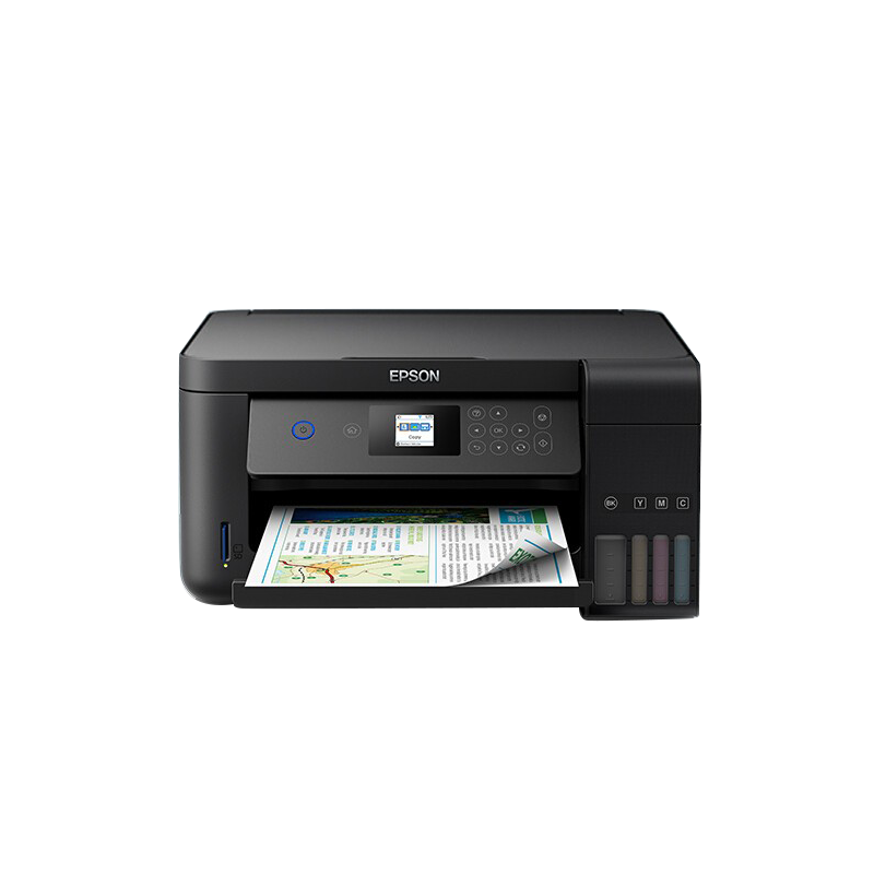 爱普生(EPSON)L4168彩色无线多功能一体机 家用办公彩色照片自动双面打印机
