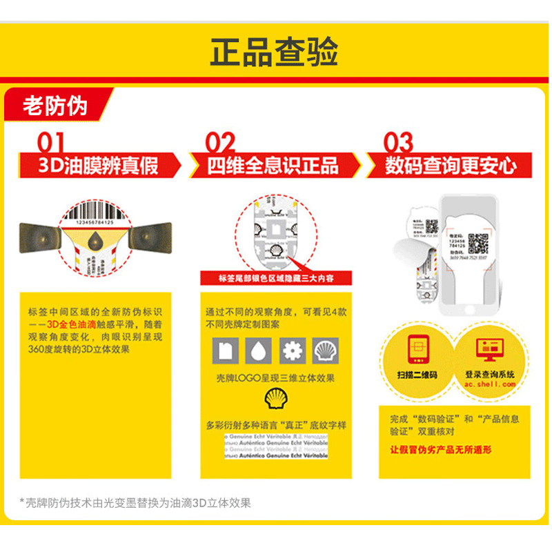 壳牌(Shell)超凡喜力零碳环保天然气全合成汽机油发动机润滑油汽车保养5W-40 SP级图片