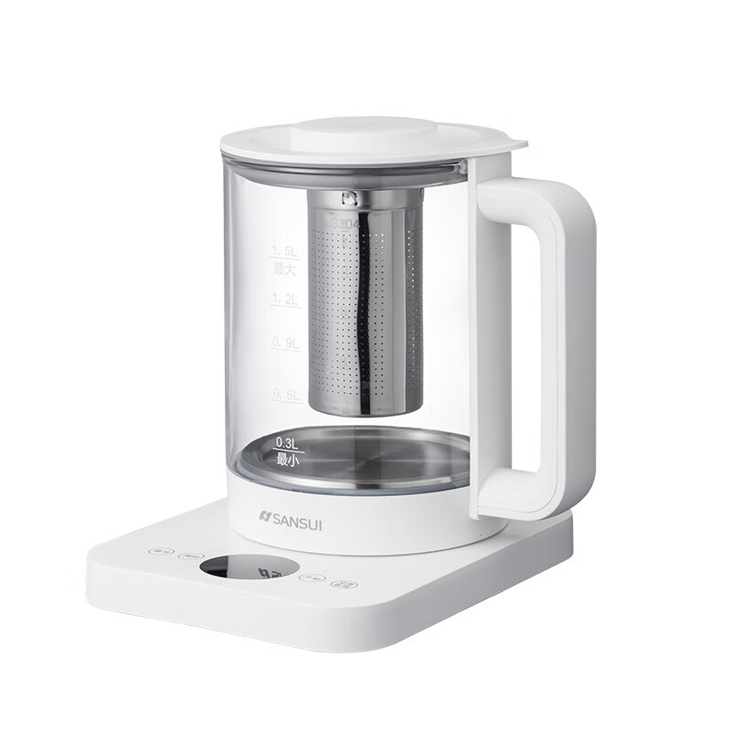 山水(SANSUI)1.5L多功能咖啡花茶养生壶(配滤网)KT-1837