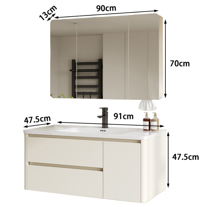 豫龙都浴室柜91cm台高清大图