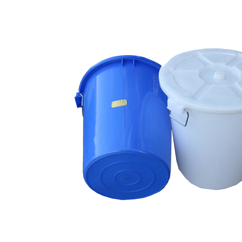 三清 塑料水桶100L 蓝色 带盖