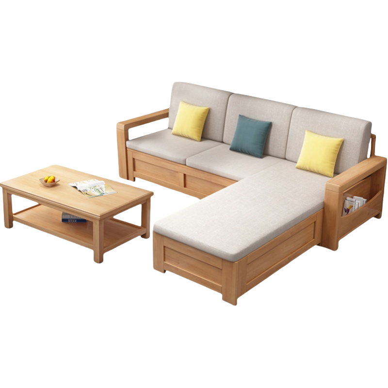 演发 沙发 三人位 +茶几 套高清大图