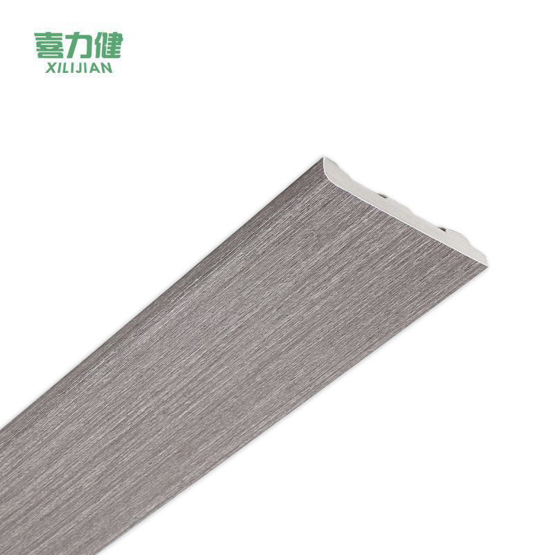喜力健 PVC实心踢脚线 长3M*高8CM*厚10MM-科技木 根高清大图