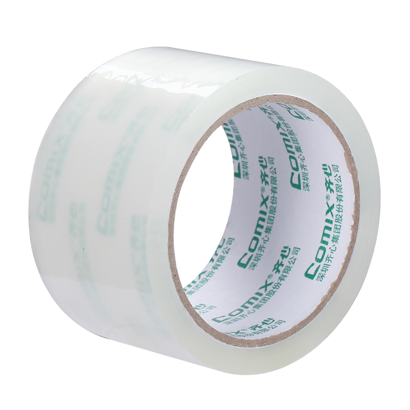 齐心 JP6006-6 封箱胶带60mm*60y*45um(6卷/筒) 透明