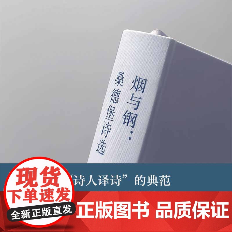 烟与钢:桑德堡诗选 布面精装版译林出版社工业美国桂冠诗人普利策文学奖得主桑德堡代表诗作精选集钟国强精心编译外国诗歌集高清大图