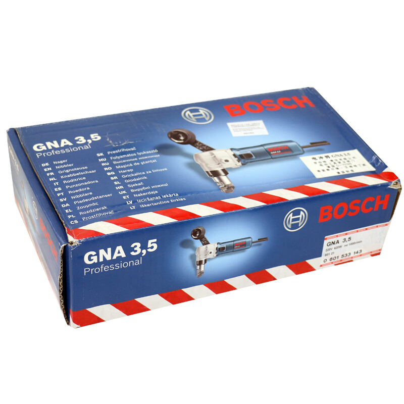 【苏宁自营】博世(BOSCH)电冲剪GNA3,5电剪刀金属裁切电动工具高清大图