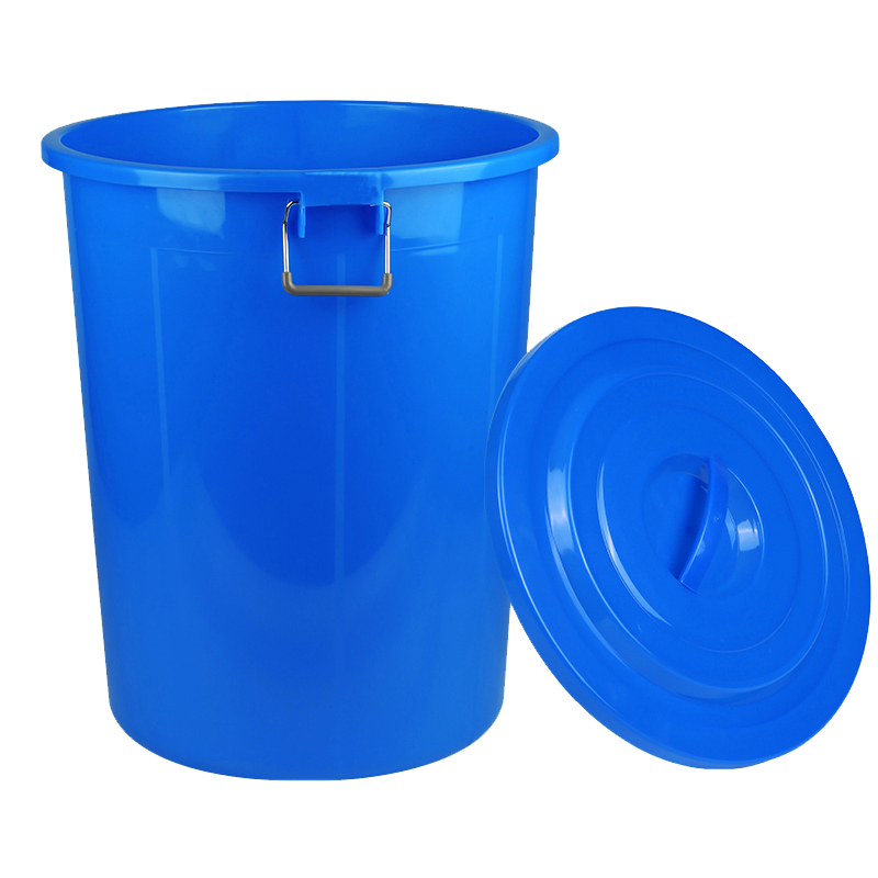 奇桄烁水桶储水桶带盖蓝色380L个高清大图