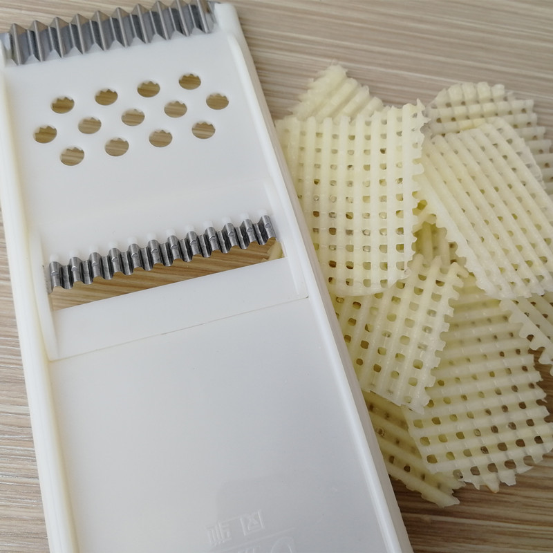 牌切菜器风驰洋芋擦器擦凤驰刨器家用插器厨房切丝器敬平切丝器B凤驰3mm中方+护手赠备用刀片