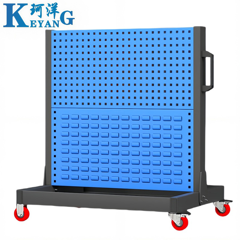 珂洋 洞洞板货架 双面2层 个高清大图