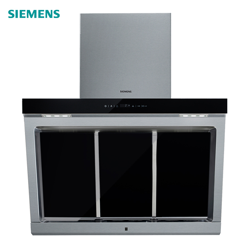 西门子 LS65SA955W 吸抽油烟机大风量智能自清洁侧吸蒸饭柜高清大图