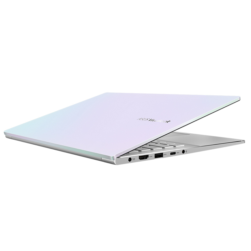 华硕(ASUS) 灵锐14 M4600 7nm新锐龙八核处理器 14英寸轻薄本笔记本电脑(R7-4700U 16G 512G 薄至14.9mm 全金属)梦幻白
