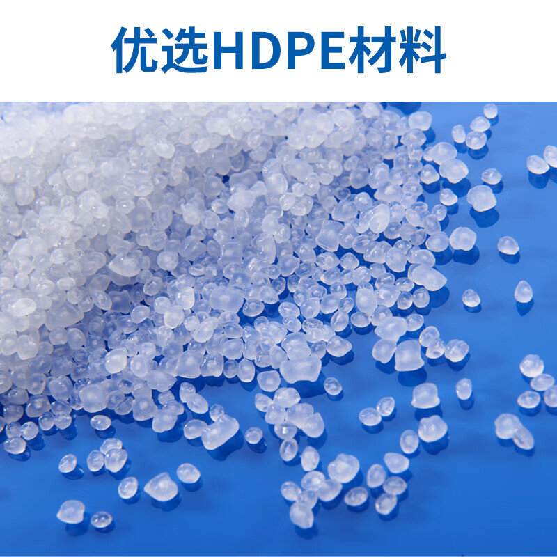 科力邦(Kelibang) 大号塑料桶 KB1219 圆形收纳桶 65L 蓝色带盖 5个装高清大图