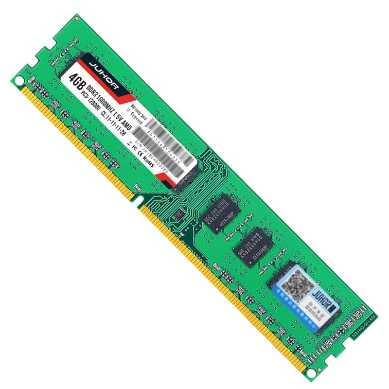 JUHOR 玖合 DDR3 1600 4G 台式机内存条 仅适用AMD处理器主板内存