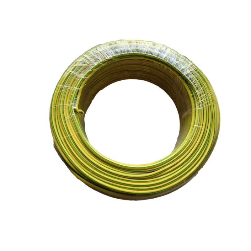 泰特达 阻燃铜芯聚氯乙烯绝缘电线 ZR-BV2.5mm²(双色)95m 卷高清大图