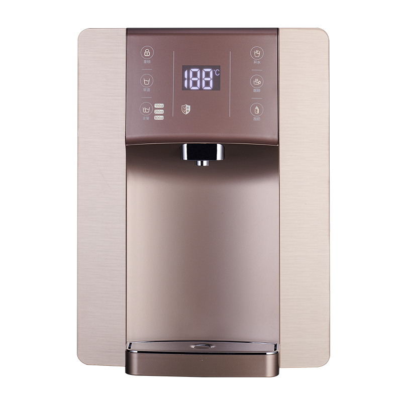 调温即热式饮水机智能速热uv杀菌挂墙式饮水机连接净水器yr-8b26g银黑