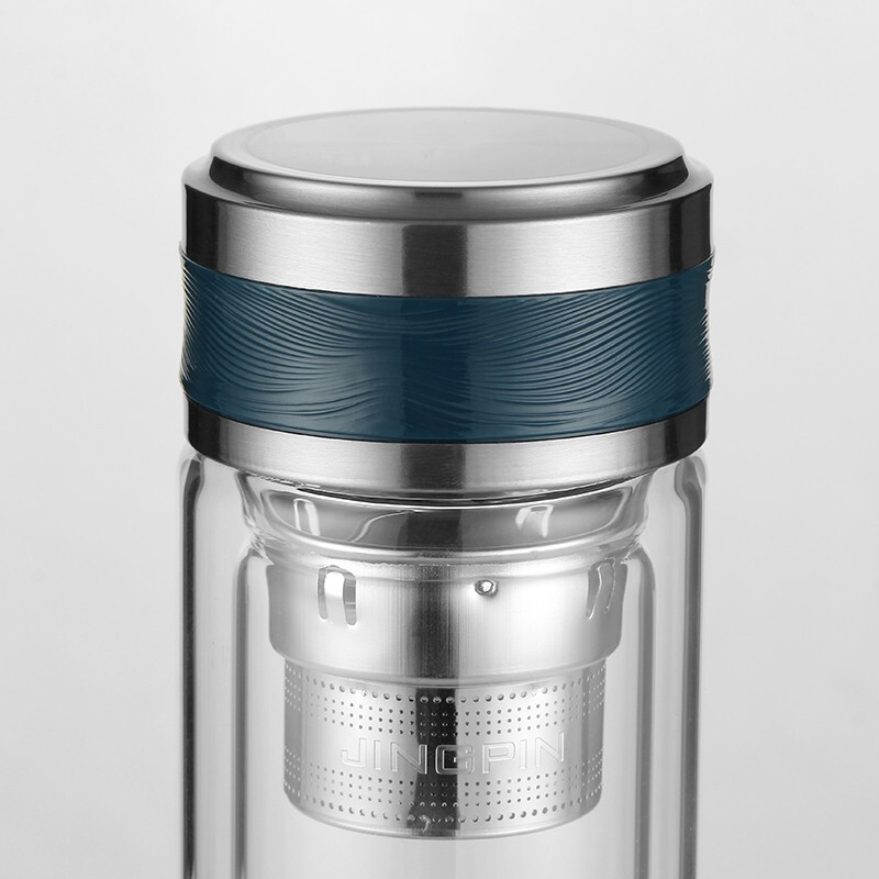 尚华士SHS-3004水珍珠双层水晶杯350ml