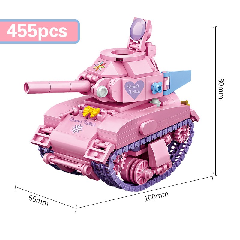 LOZ 1118 谢尔曼坦克高清大图