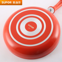 苏泊尔(SUPOR)PJ28E1炫彩系列火红点煎锅不粘锅平底锅明火专用