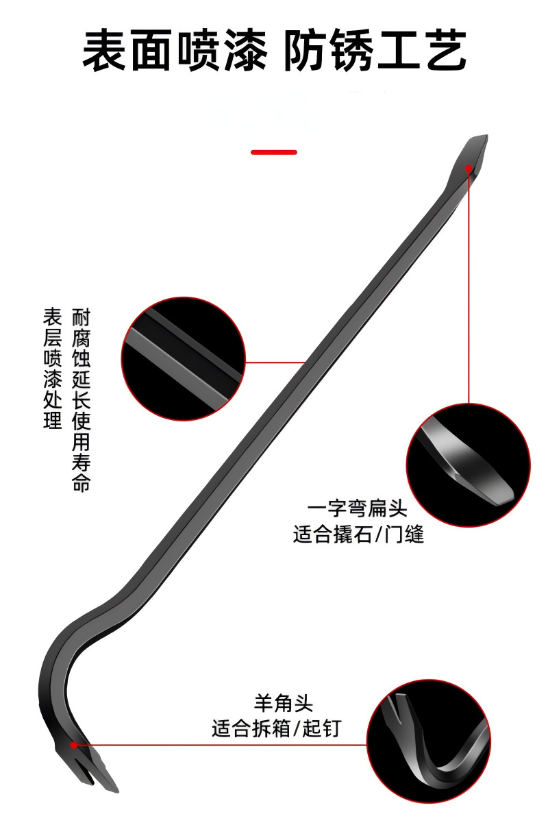 莳柚SY-03 六棱起钉器 16*600mm 1.00个/支(计价单位:把)高清大图