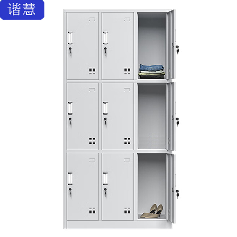谐慧 九门更衣柜900*420*1800mm个高清大图