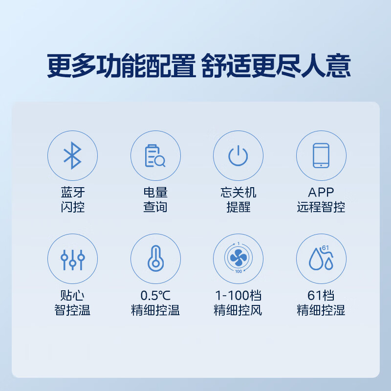 美的(Midea)空调挂机无风感pro1.5匹新一级能效变频冷暖壁挂式家用静音省电卧室KFR-35GW/N8WF1Pro