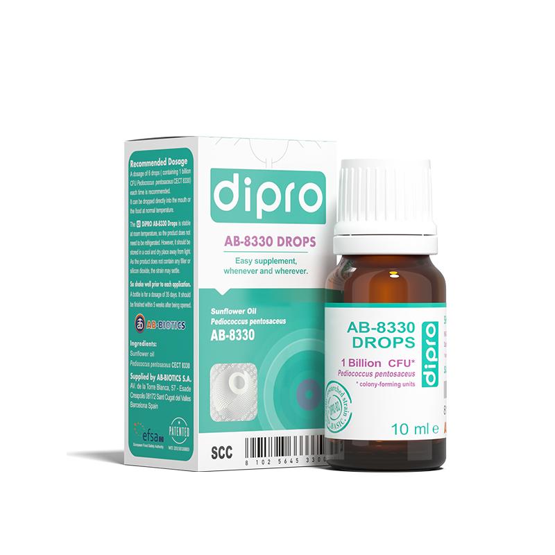 dipro迪辅乐安比诺益生菌(AB-8330) 成人儿童婴幼儿益生菌 肠胃舒适 10ml高清大图