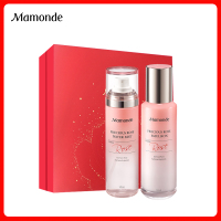 梦妆（Mamonde）蔷薇盈润澎弹水乳套装（喷雾120ml+精粹乳125ml）舒缓补水护肤品 清爽易吸收 不油腻