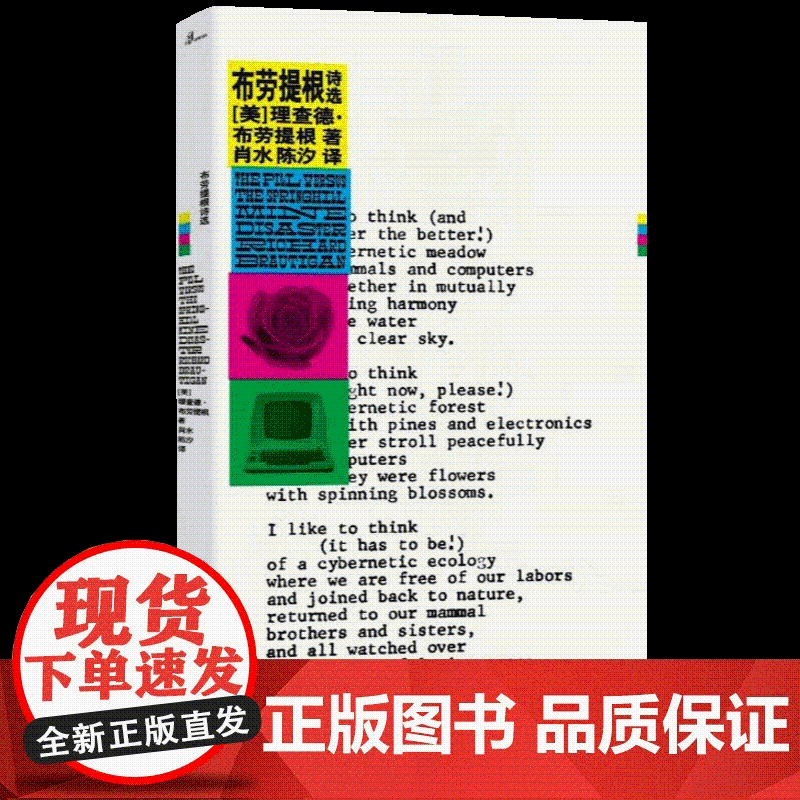 新民说 布劳提根诗选 广西师范大学出版社高清大图