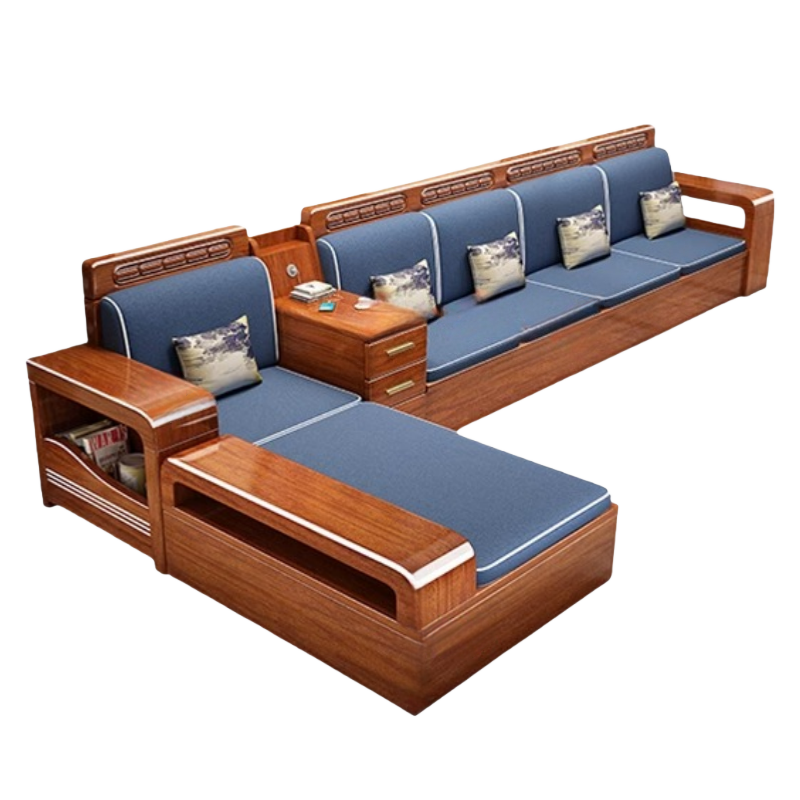 智叶舟沙发组合360*145.5*85cm套高清大图