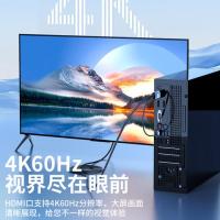 毕亚兹(BIAZE)ZH215-2mhdmi转type-c转换器线 4K60Hz高清视频转接头 2米(单位:个)