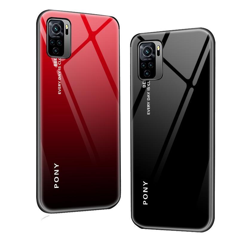 可波 [壳+膜]红米K40Pro手机壳redmik40渐变钢化玻璃保护套K硅胶软边边框小米防摔全包5g版k40por网红高清大图