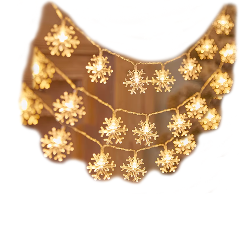 锦瑞星 新年灯饰彩灯 雪花款个高清大图