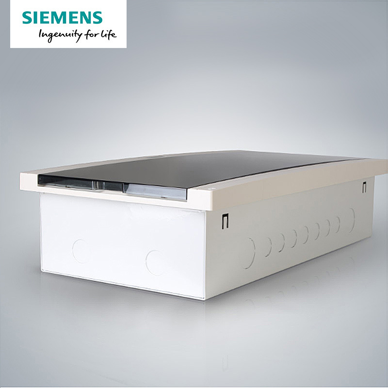 西门子(SIEMENS)16回路强电布线箱 空气开关箱配电箱透明色