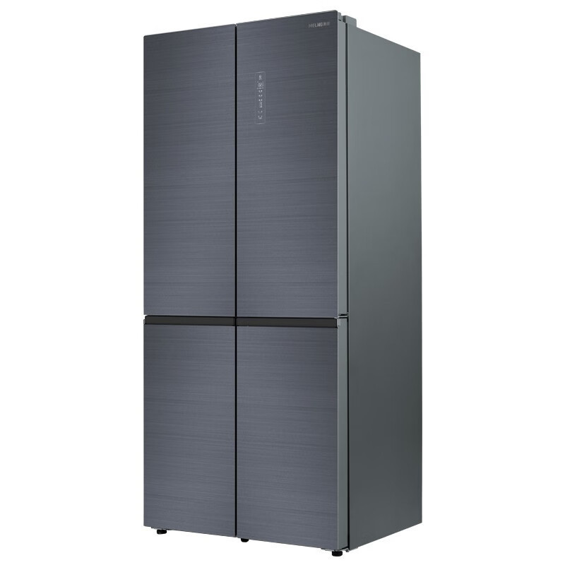 美菱415升十字四开门冰箱一级智能双变频变风冷无霜星云墨bcd415wp9b