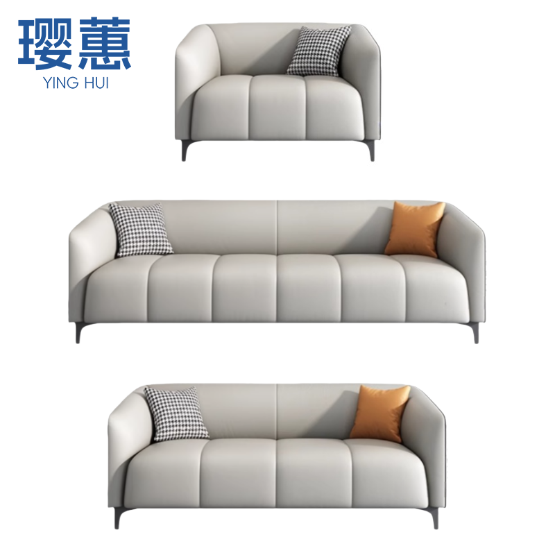 璎蕙 简约 沙发1+3 套高清大图