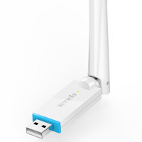 腾达(Tenda)U2免驱版 USB无线网卡 随身WiFi接收器 6dBi高增益外置天线 台式机笔记本通用 扩展器