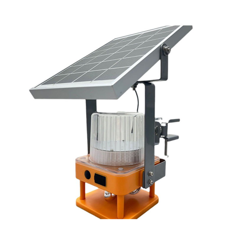 OHUI OHJW3145 3W LED 太阳能声光警示灯 IP66 DC3.7V 1800K 盏 黄色高清大图