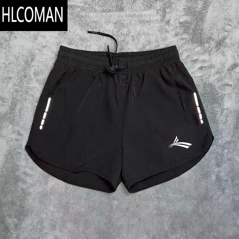 HLCOMAN沃兰马拉松跑步短裤男三分裤速干夏薄训练田径裤宽松健身运动裤夏