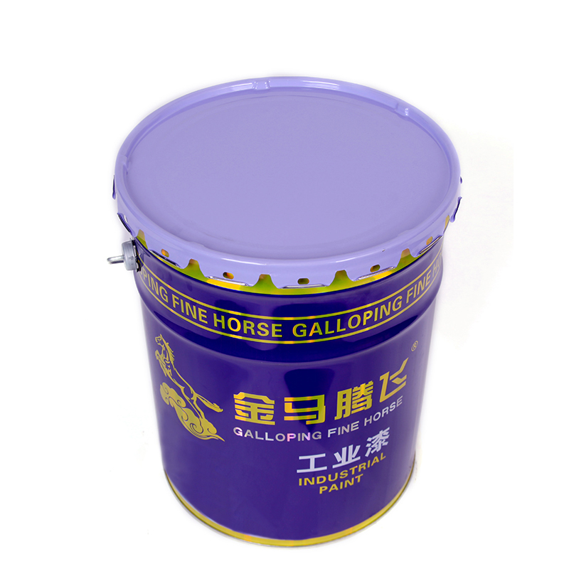金马腾飞 钢结构漆 中灰-20kg 桶高清大图