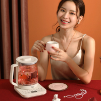 小浣熊养生壶全自动多功能家用烧水壶电热花茶壶煮茶器办公室小型