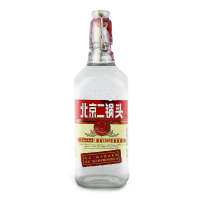 永丰牌北京二锅头酒 出口型小方瓶(红标) 清香型 42度500ml6瓶 整箱装白酒