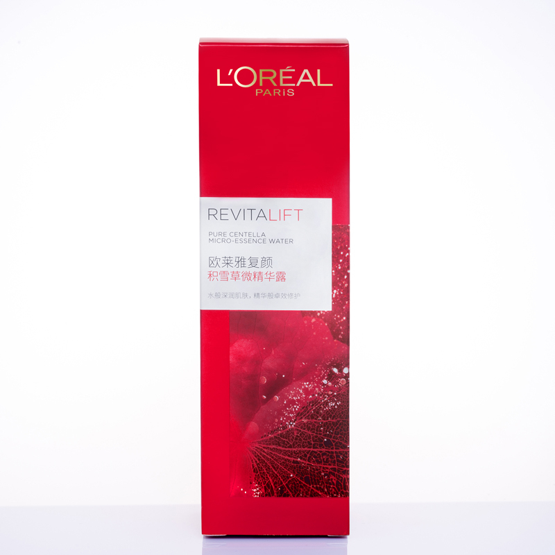 欧莱雅积雪草微精华露240ml 女修护补水保湿爽肤水护肤品