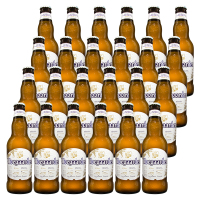 进口啤酒比利时风味精酿啤酒福佳Hoegaarden白啤酒330ml*24瓶整箱装