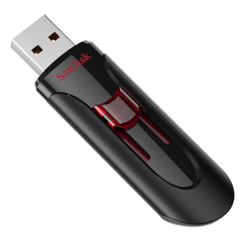闪迪 (SanDisk)256GB U盘 USB3.0 酷悠CZ600 黑色 USB3.0高速传输 伸缩接口