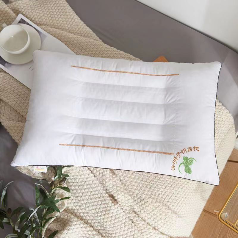 安琪尔家纺决明子颈椎枕芯48*74个高清大图