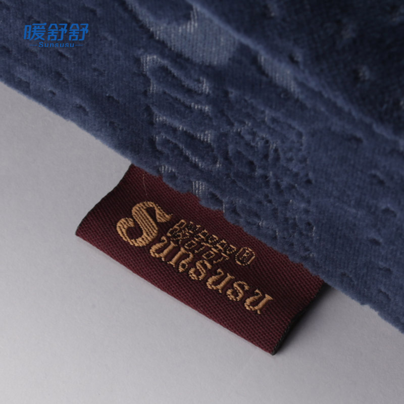 暖舒舒SUNSUSU 记忆棉护腰靠垫办公室座椅靠背垫枕芯汽车抱枕腰垫多功能枕 双核腰靠夏季秋夏迷藏蓝 单个(新老包装随机