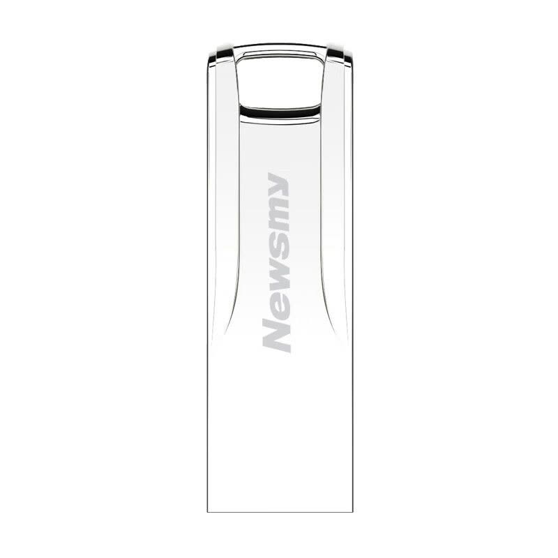 纽曼 U盘 V23迷你款星耀银 时尚设计 轻巧便携 金属车载U盘 USB2.0 64GB图片